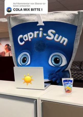 Antwort auf @Sleeve-or-leave Du willst Cola wiederhaben? Like dieses Video, dann überzeugen wir den Chef 💪🏻☀️ #caprisun #caprisonne #caprisonnecolamix #chef