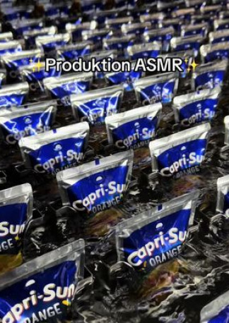 So klingt es, wenn dein Spaßgetränk hergestellt wird 🤭🧡 #behindthescene #produktion #caprisun #spaßgetränk #caprisonne 