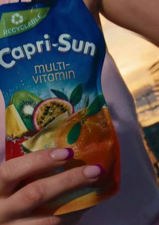 Die grosse Capri-Sun ist deine perfekte Begleitung im Hier & Jetzt!
