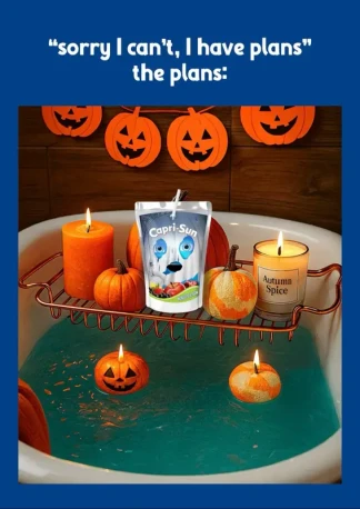 And what are your plans? #caprisun #pouch #iconic #snack #halloween 