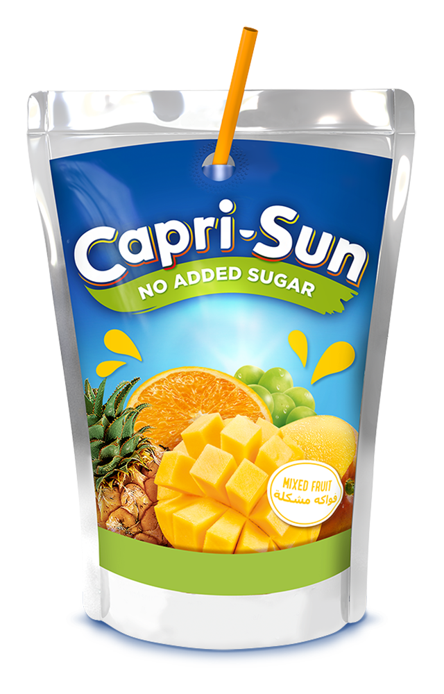 CapriSun Mixed Fruit with No Added Sugar Burst of Fruity Fun