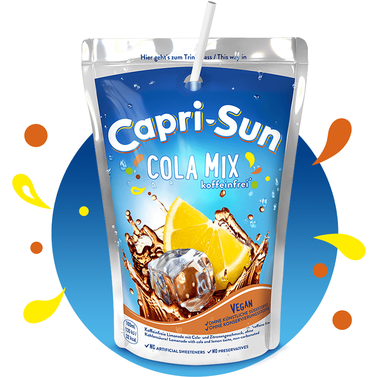 Capri-Sun 200ml Pouch Cola Mix with splashes