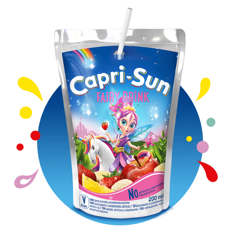 Capri-Sun 200ml Pouch Fairy Drink with splashes