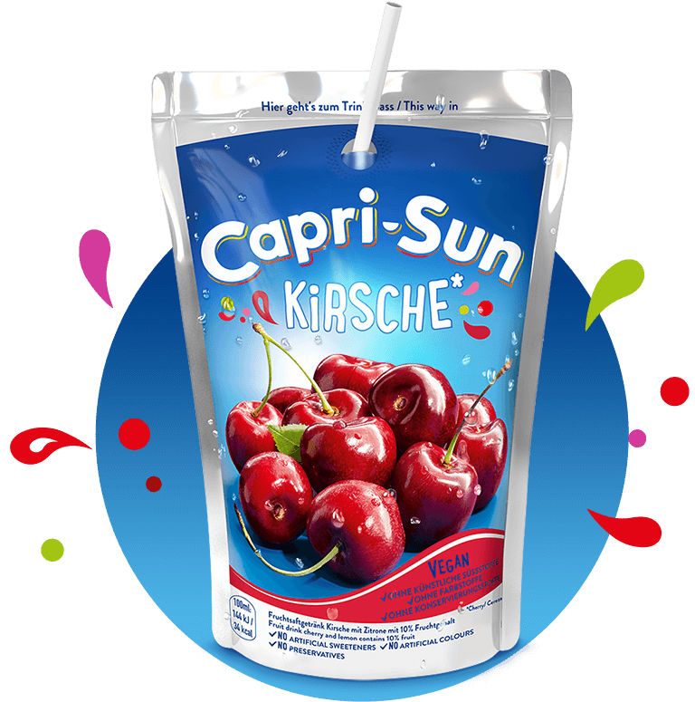 Capri-Sun 200ml Pouch Kirsche with splashes