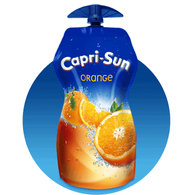 Capri Sun Orange 330ml with background
