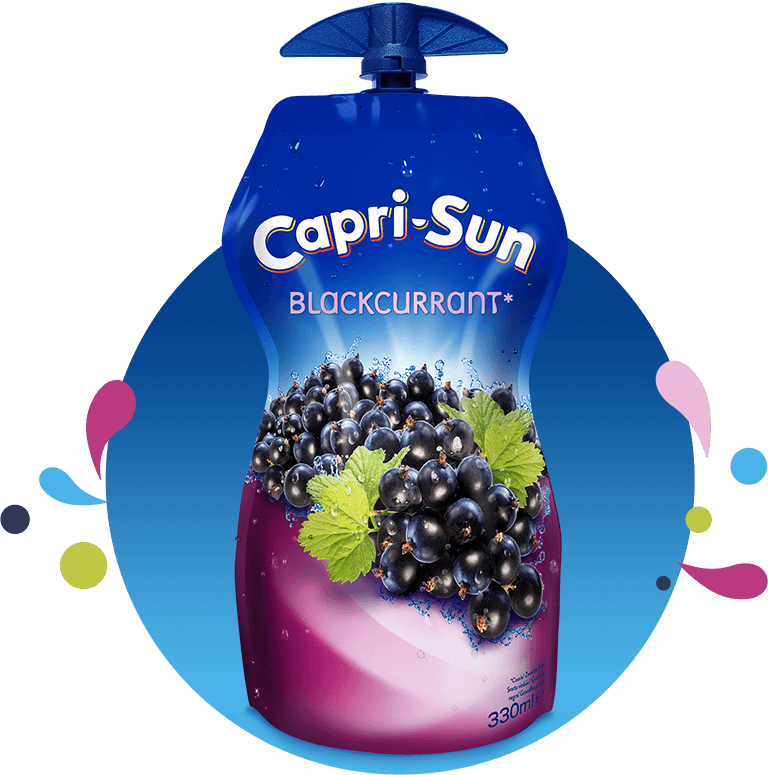 Capri-Sun Blackcurrent 330ml with Splashes